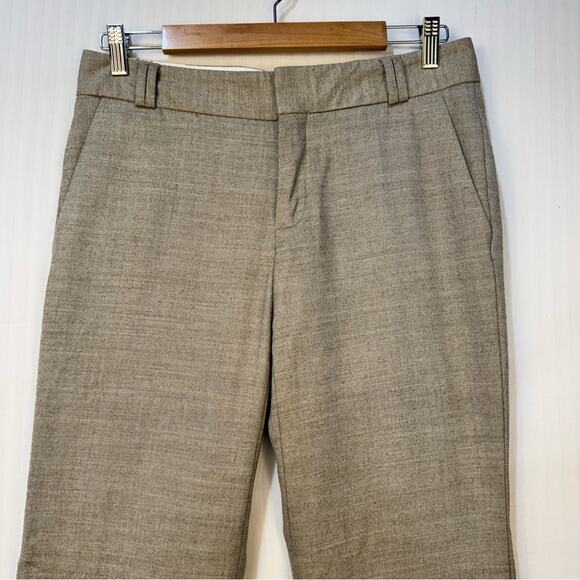 Banana Republic Martini Fit Wool Blend Tan Trouser Dress Pants Women’s Size 8 - Picture 2 of 6